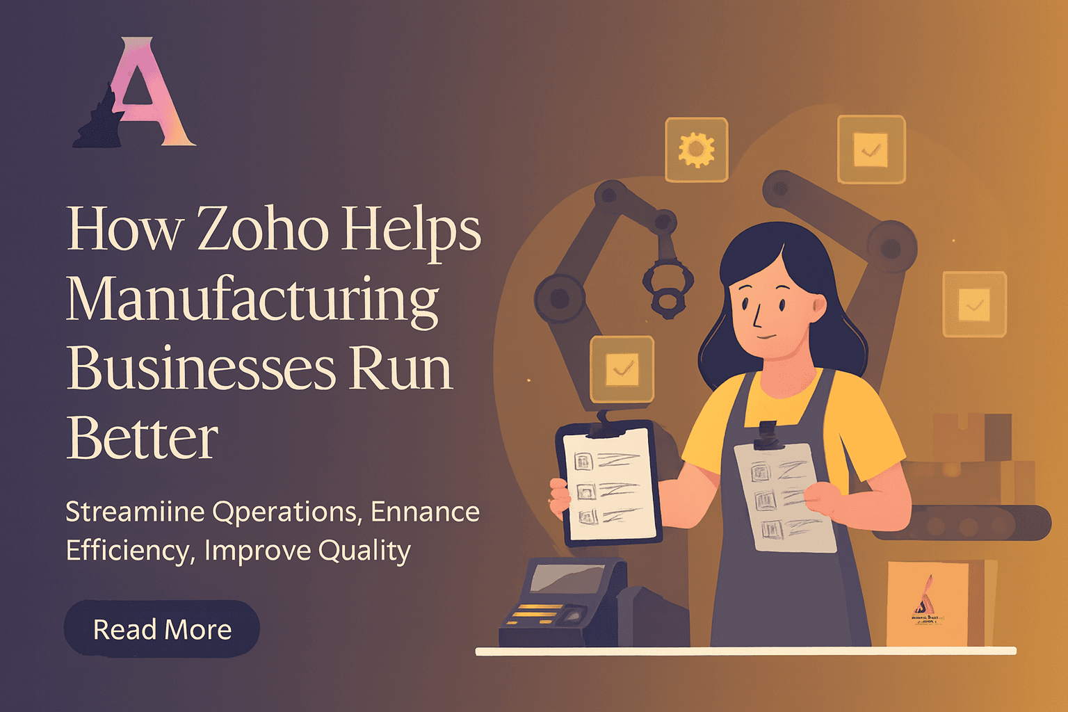How Zoho Helps Manufacturing Businesses Run Better